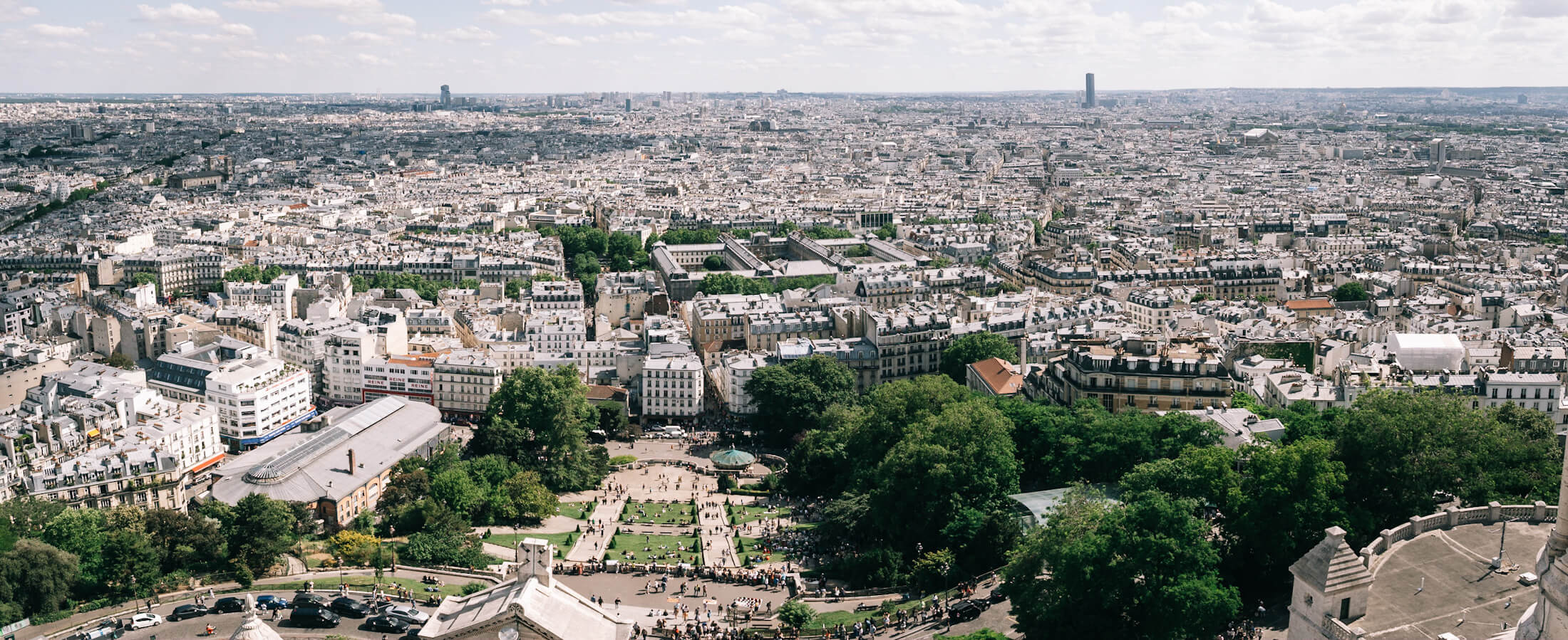 View from Sacré-Coeur, Montmartre, Paris