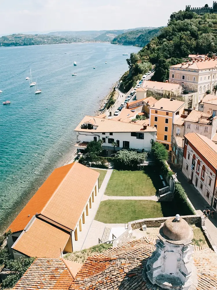 View from Walls of Piran