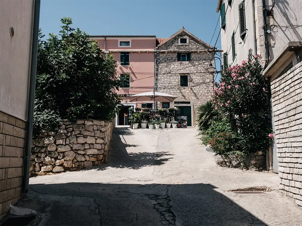 Primošten's old town