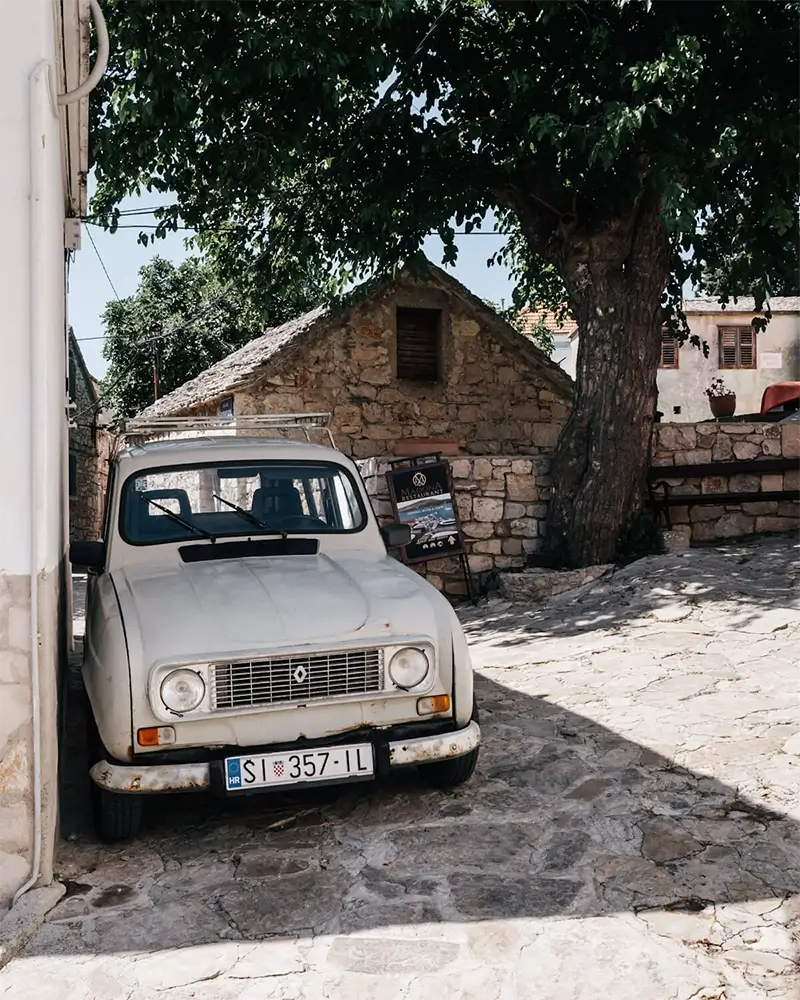 Primošten's old town