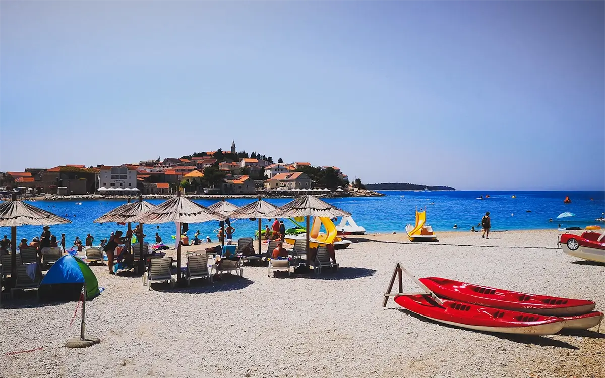 Primošten's beach, Velika Raduca