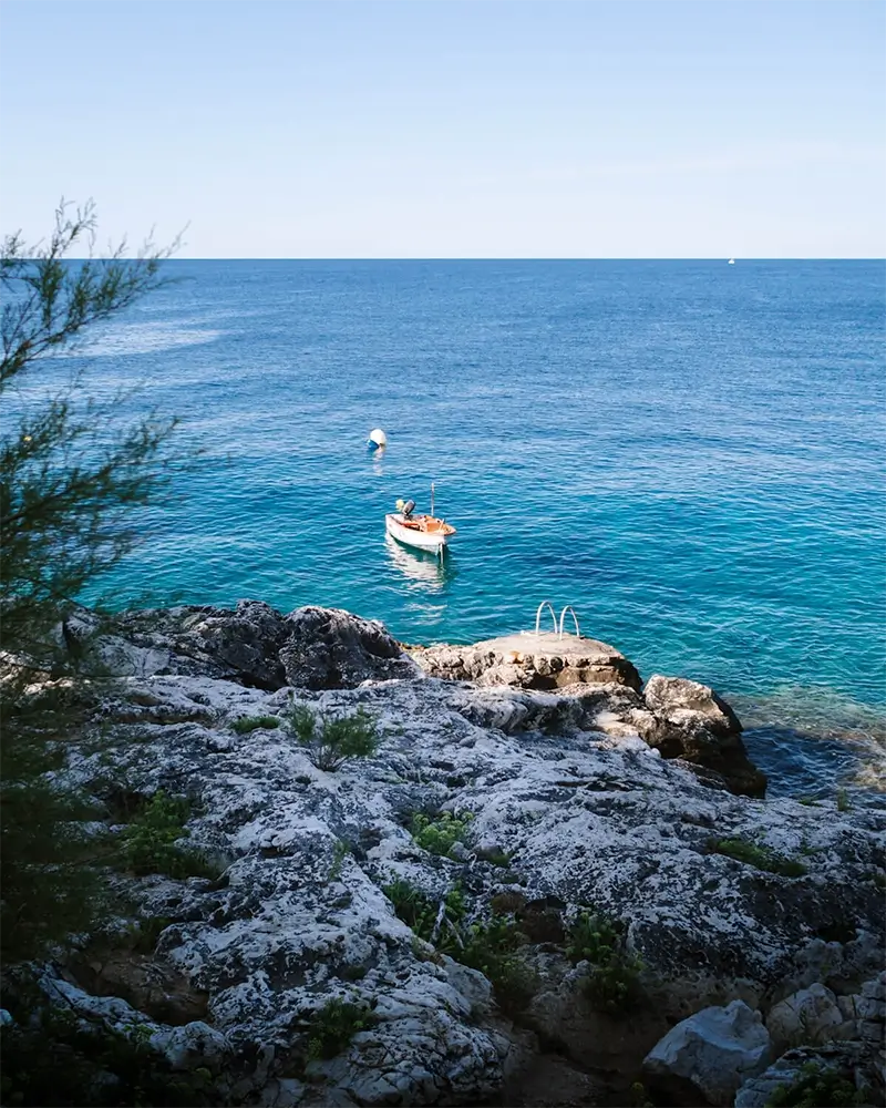 Hvar, Milna beach