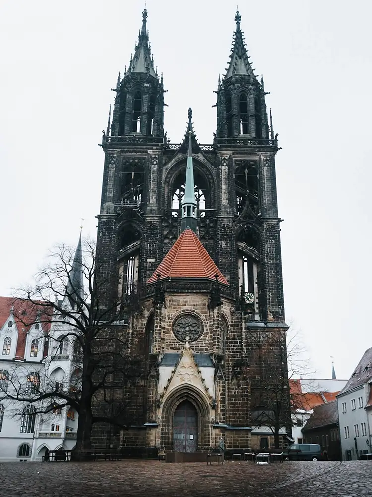 The Catherdral in Albrechtsburg Castle in Meißen, Germany