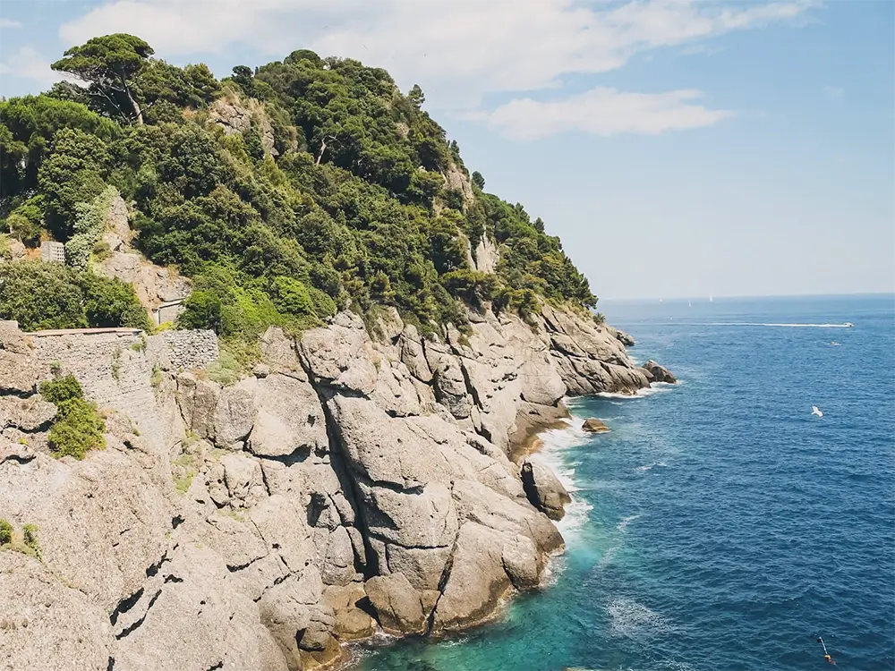 Why Should You Visit Portofino on the Italian Riviera? 5 Panoramic view over the coast of Portofino